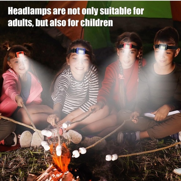 24 LED Headlamp Flashlight Cob Head‎ Light Bright Head Lamp - Picture 7 of 7